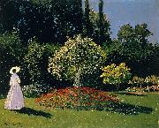 Claude Monet Marguerite Lecadre in the Garden Spain oil painting artist